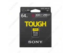 Sony Tough SF-G64T SDXC UHS II 64GB 300MB/s Sony Tough SF-G64T SDXC UHS II 64GB 300MB/s
